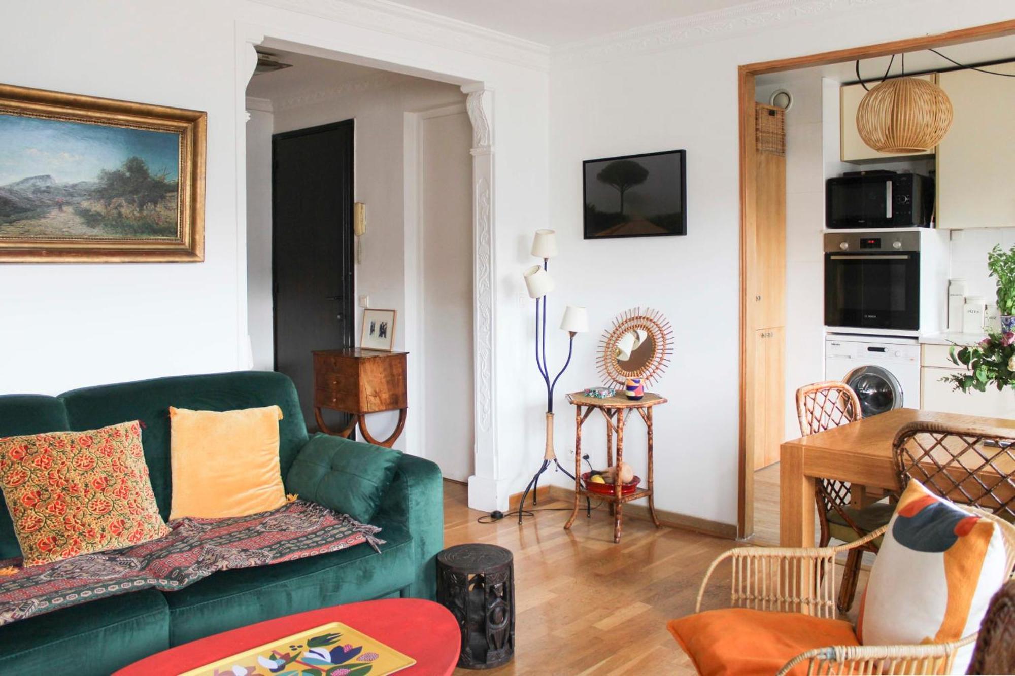 Bright T3 - Near Parc Des Buttes-chaumont Appartamento Parigi